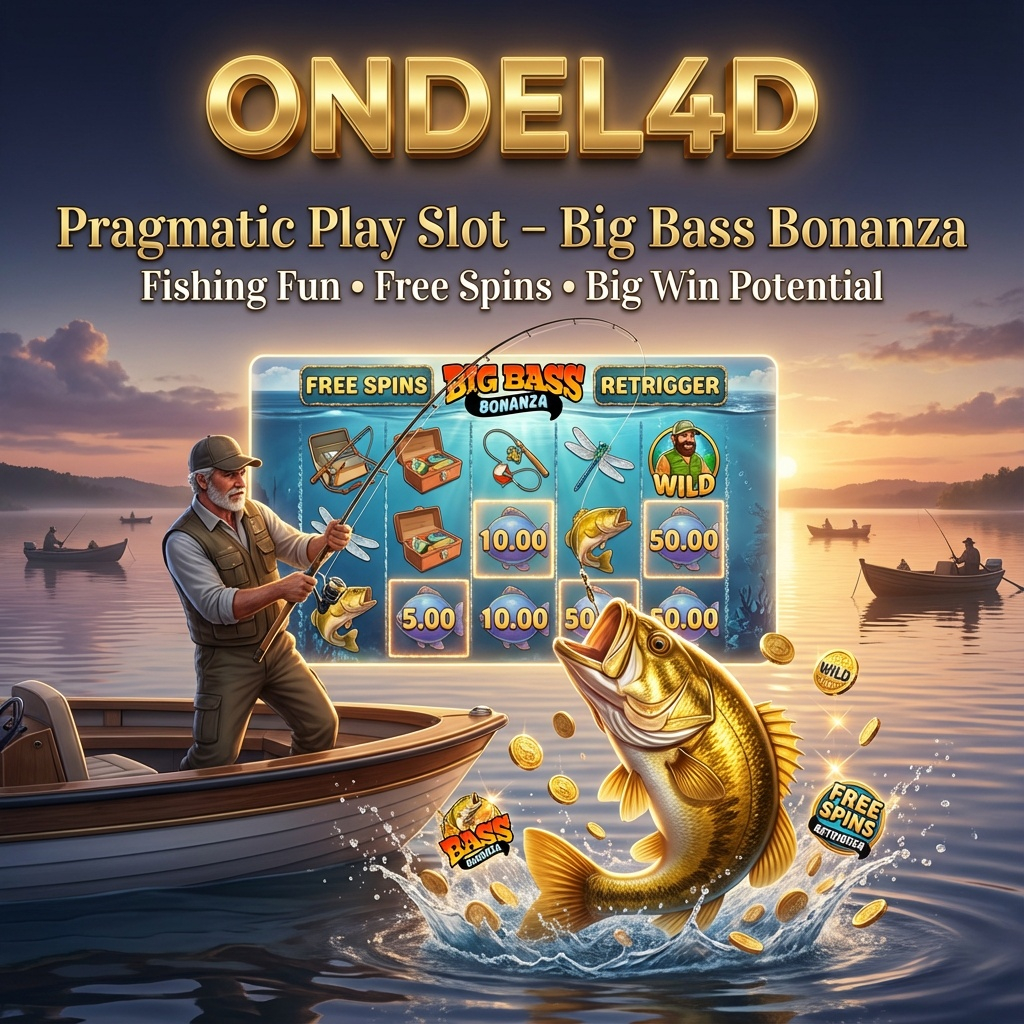 Big Bass Bonanza Pragmatic Play di ONDEL4D: Sekali Strike, Cuan Berlapis